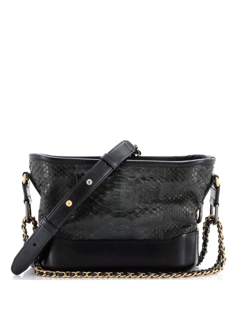Chanel Gabrielle Hobo Python Small #259194C31B
